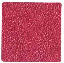 LIND DNA HIPPO raspberry подстаканник квадратный 10x10 см, толщина 1,6 мм