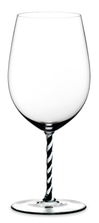 Riedel Fatto a Mano - Фужер Bordeaux Grand Cru 860 мл хрустальное стекло c черно-белой ножкой  4900/00BWT