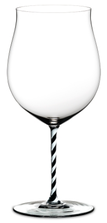 Riedel Fatto a Mano - Фужер Burgundy Grand Cru 1050 мл хрустальное стекло с черно-белой ножкой  4900/16BWT