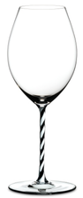 Riedel Fatto a Mano - Фужер Old World Syrah 600 мл хрустальное стекло с черно-белой ножкой  4900/41BWT