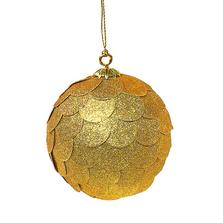 EnjoyMe Шар новогодний декоративный paper ball, золотой