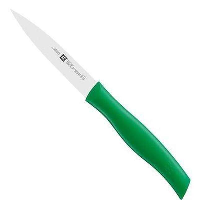 Zwilling Нож 100 мм, для чистки овощей, зеленый, TWIN Grip