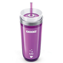 Zoku Стакан для охлаждения напитков Iced Coffee Maker фиолетовый