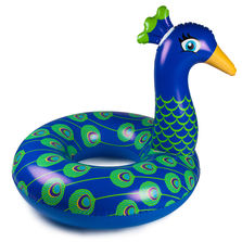 BigMouth Круг надувной peacock