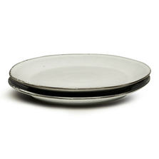 SagaForm Набор тарелок для закуски Nature серые, 2 шт