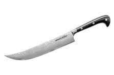 Samura SU-0045DB/K Нож кухонный "Samura SULTAN" для нарезки, пчак 210 мм, G-10, дамаск 67 слоев, с больстером