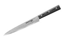 Samura SD67-0045/K Нож кухонный "Samura 67" для нарезки  195 мм, дамаск 67 слоев, ABS пластик