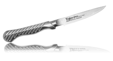 TOJIRO Нож Кухонный Универсальный FD-701, длина лезвия 90 мм, сталь VG-10, 37 слоев, рукоять сталь