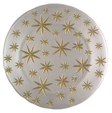 Nachtmann Golden Stars Charger Plater White/Gold, тарелка
