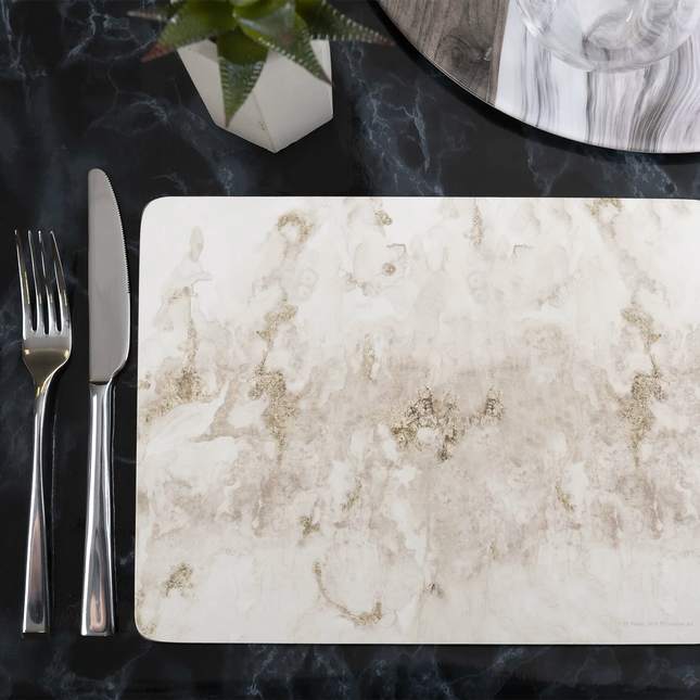 Creative Tops Набор из 4 подставок Grey Marble 40x29