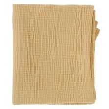 Tkano Одеяло из жатого хлопка горчичного цвета из коллекции essential 90x120 см