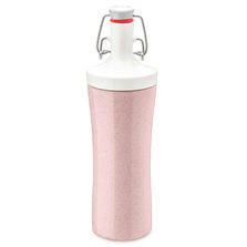 Koziol Бутылка для воды plopp to go organic 425 мл розовая