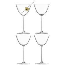 LSA International Набор из 4 бокалов для мартини borough 195 мл