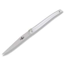 Laguiole Складной нож J-M-Wilmotte 7.6 см сталь T12/акрил белый