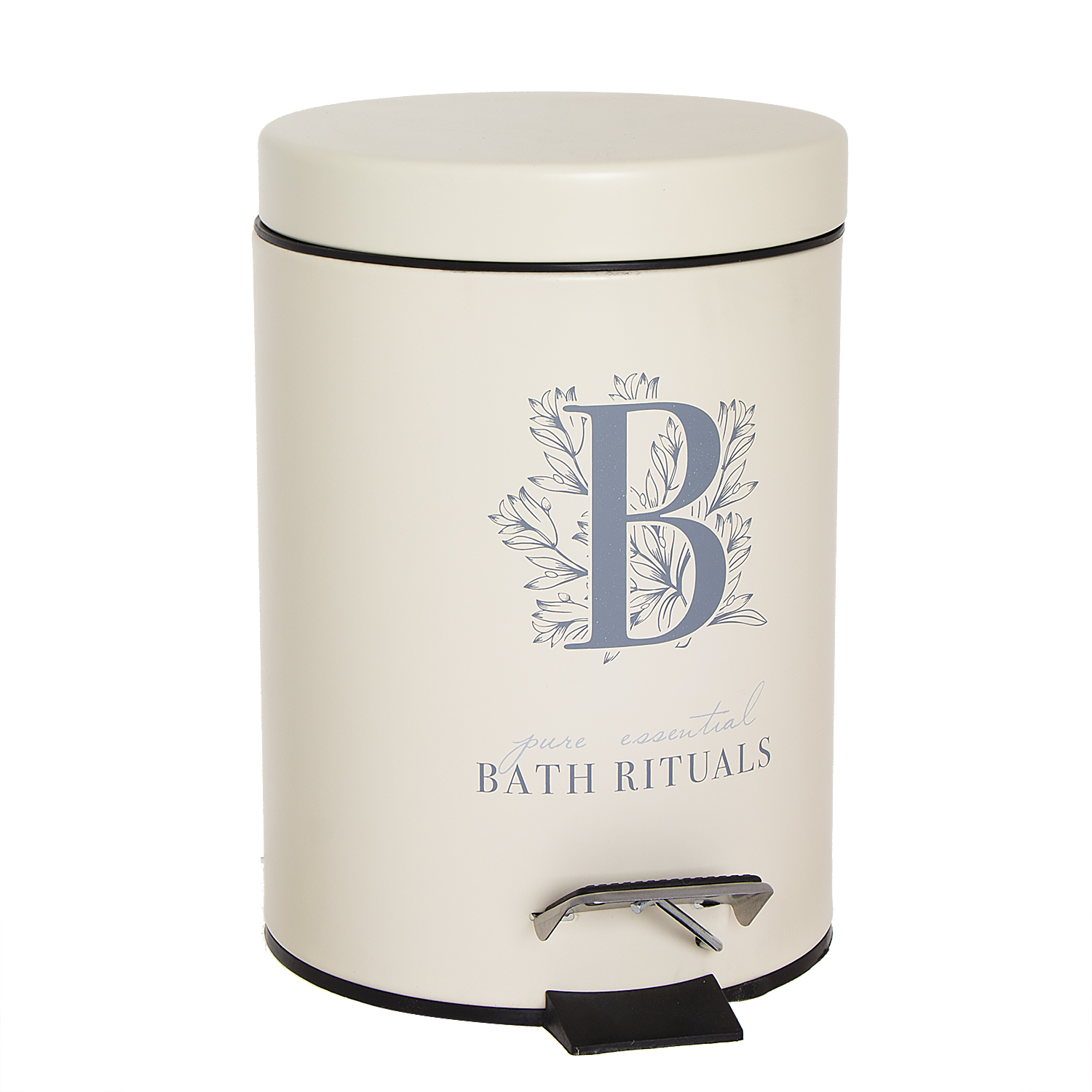 

D'casa Ведро для мусора Bath Rituals с педалью 3л, Бежевый
