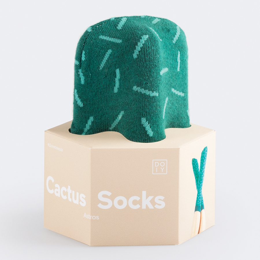 

Doiy Носки cactus astros, Зеленый