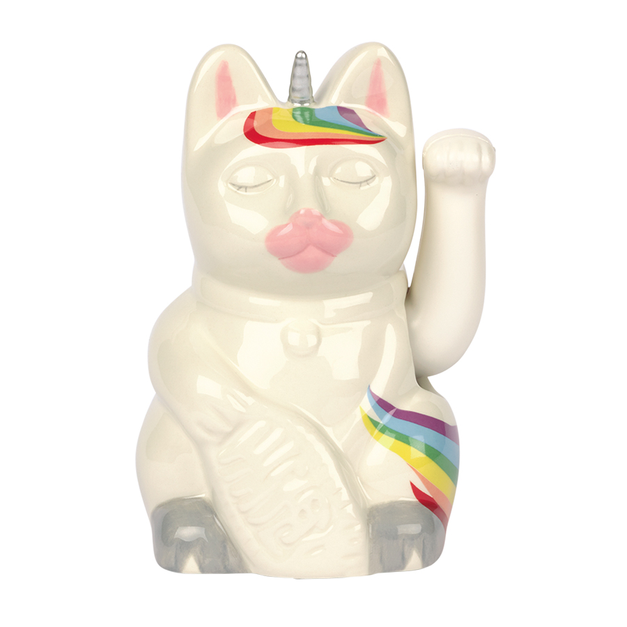 

Doiy Статуэтка unicorn cat, Серый