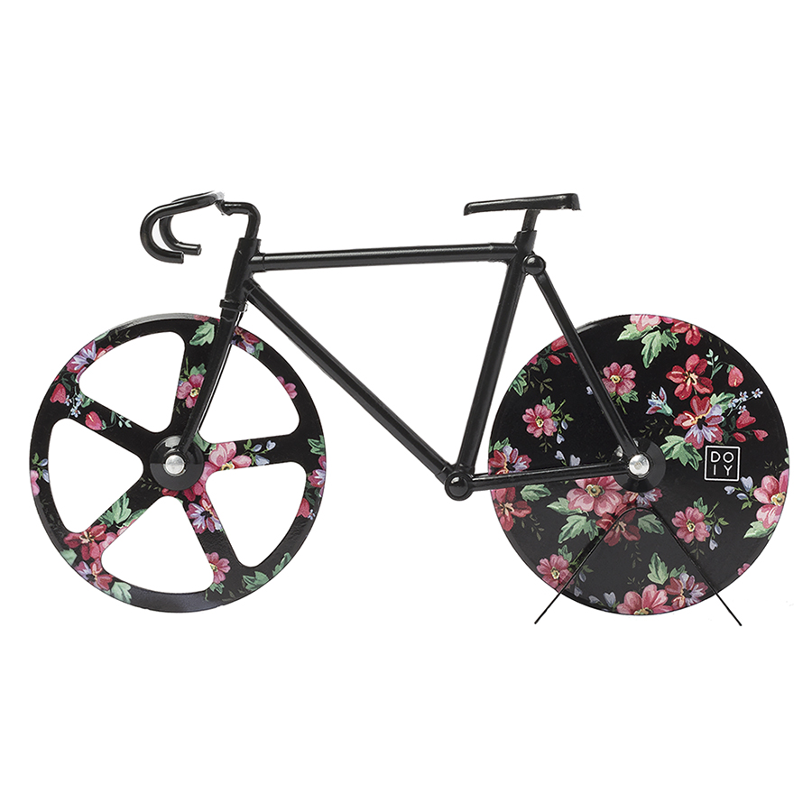

Doiy Нож для пиццы the fixie из нержавеющей стали wild rose, Разноцветный