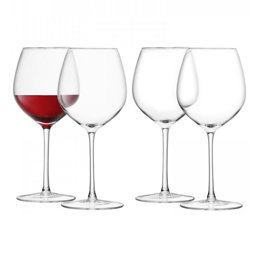 

LSA Набор из 4 бокалов для красного вина Wine 400 мл, Красный