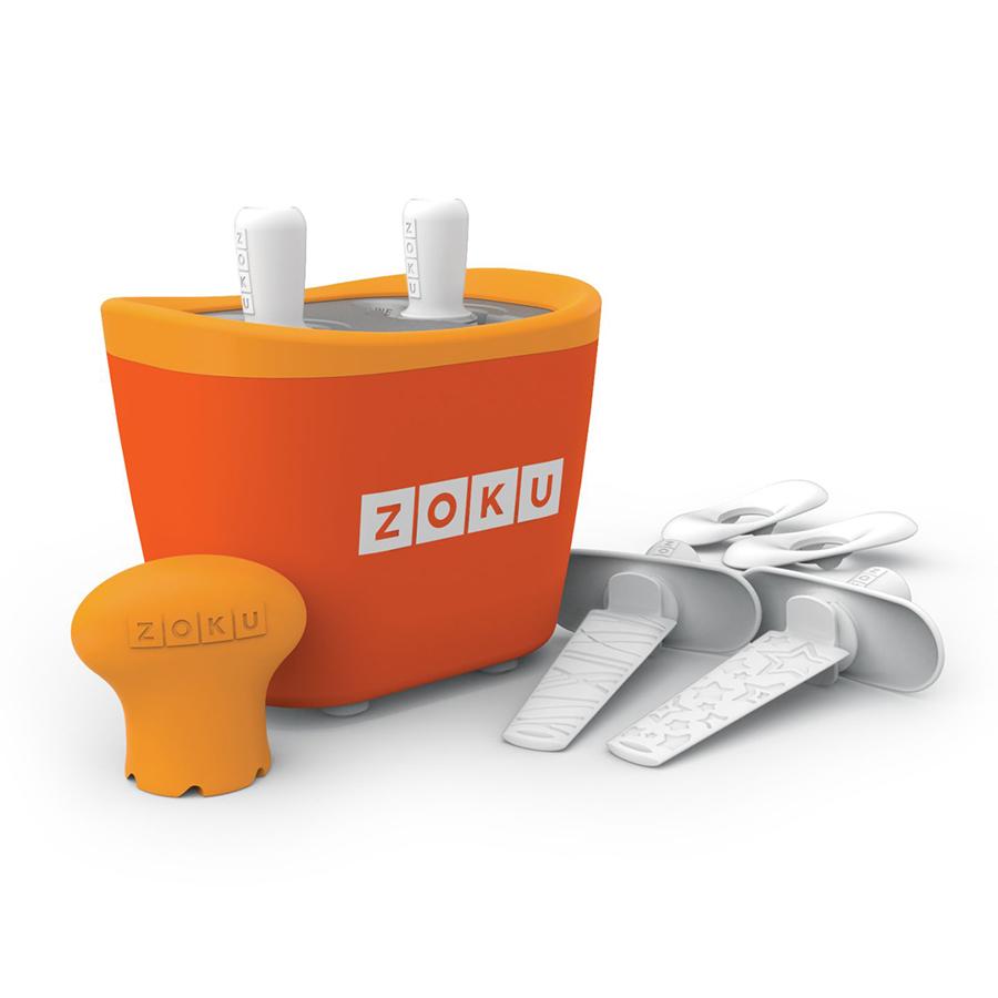 

Zoku Набор для приготовления мороженого Duo Quick Pop Maker оранжевый