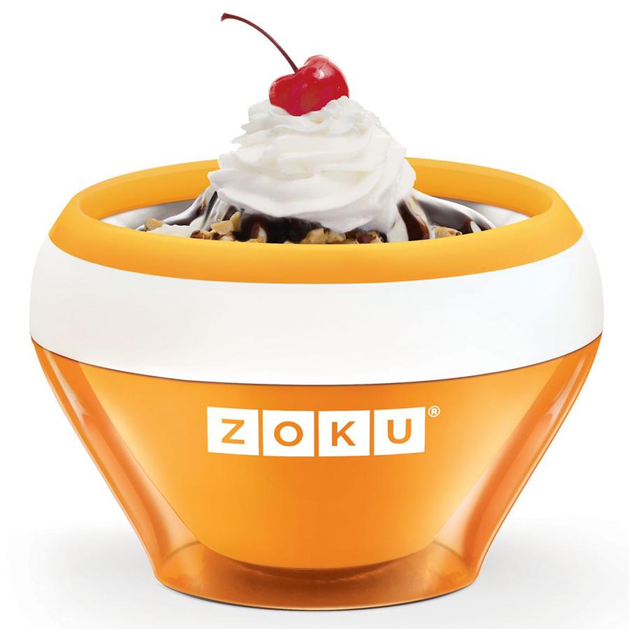 

Zoku Мороженица Ice Cream Maker оранжевая, Оранжевый