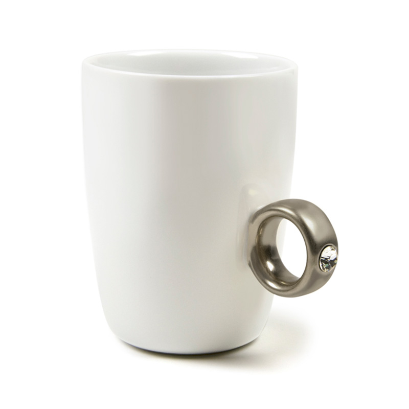 

Fred&Friends Fred&Friends Кружка 2-carat cup платиновая, Белый