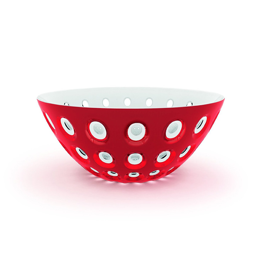 

Guzzini Салатница Le Murrine 25 см красная, Красный