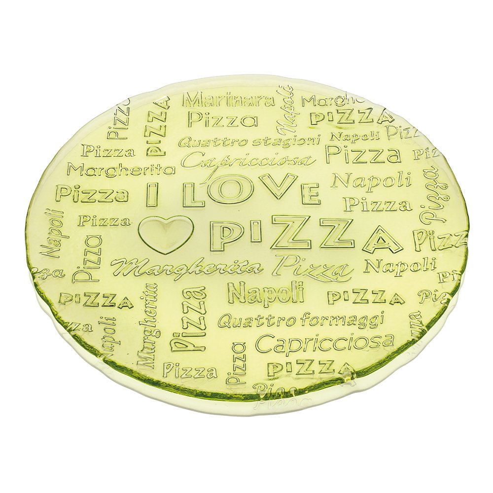 

IVV Блюдо I love pizza зеленое 33 см