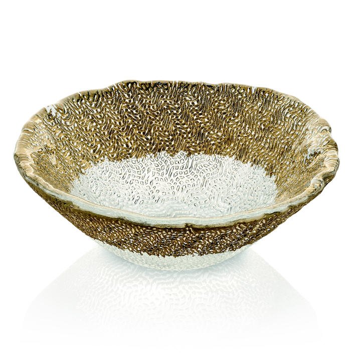 

IVV Тарелка глубокая Tricot Gold