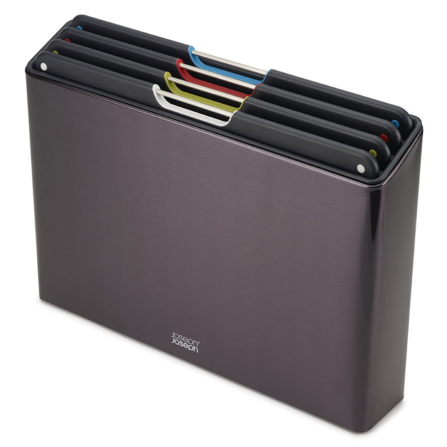 

Joseph Joseph Набор разделочных досок Folio Steel черный