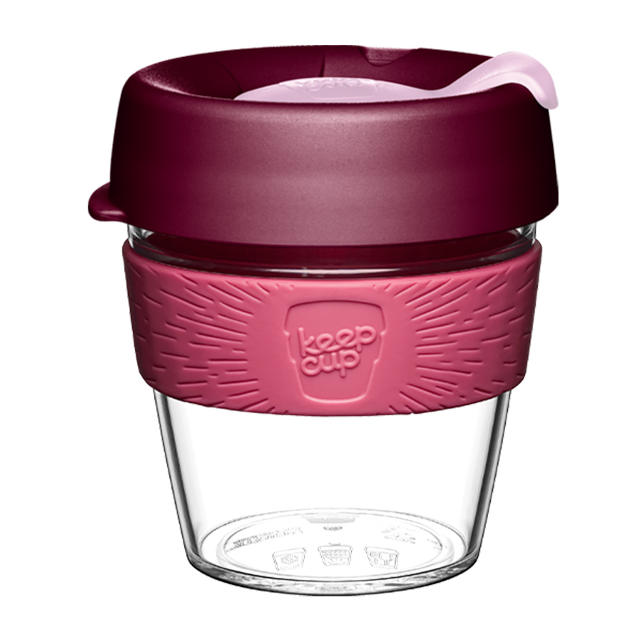 

KeepCup Кружка keepcup original s 227 мл clear bayberry, Разноцветный