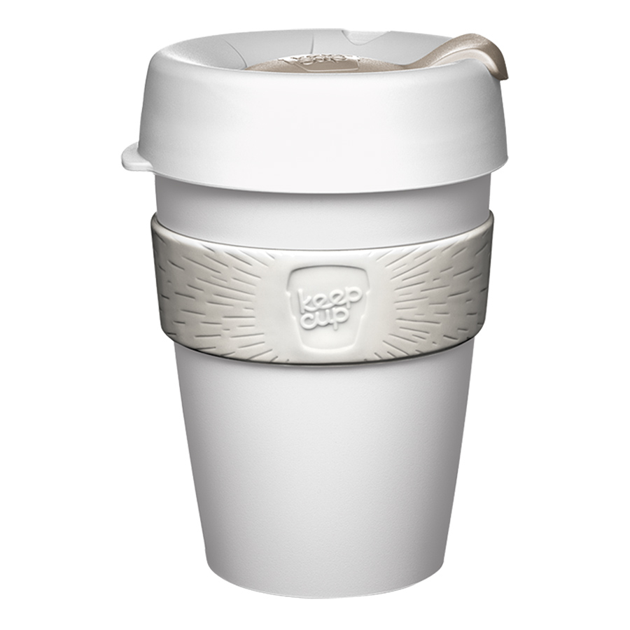 

KeepCup Кружка keepcup original m 340 мл artemisia, Белый/серебристый