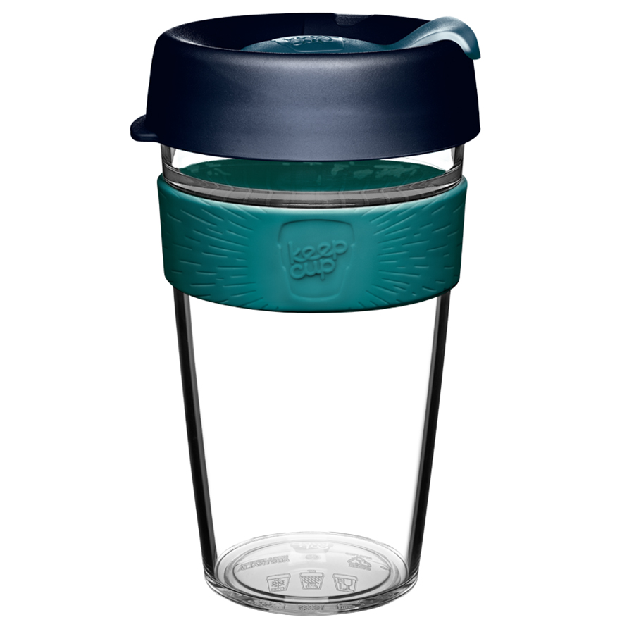 

KeepCup Кружка original, clear borealis, 454 мл, Разноцветный