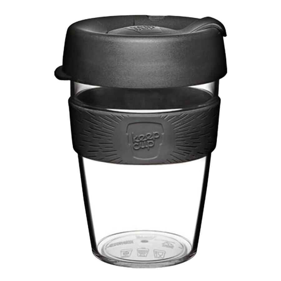 

KeepCup Кружка keepcup original m 340 мл clear origin, Прозрачный/черный