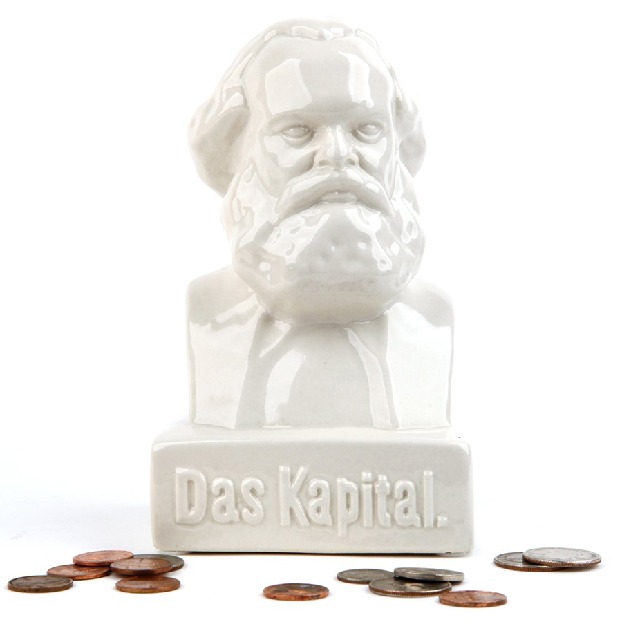 

Kikkerland Копилка das kapital, Белый