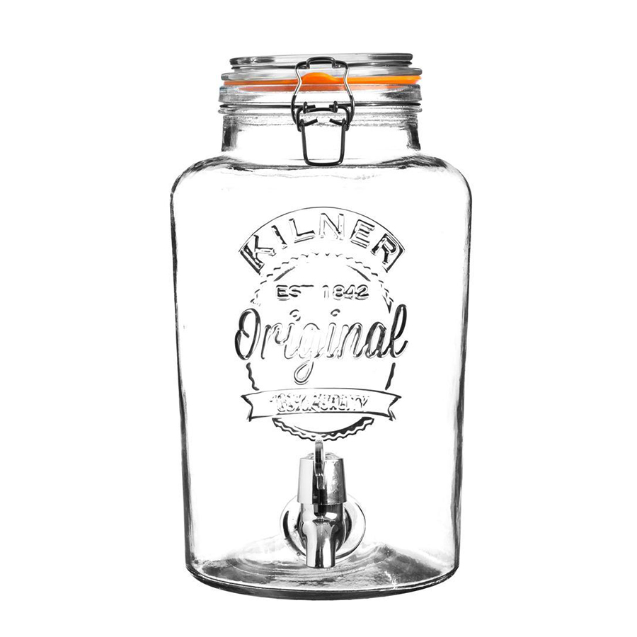 

Kilner Clip Top Диспенсер для напитков 8 л, Прозрачный