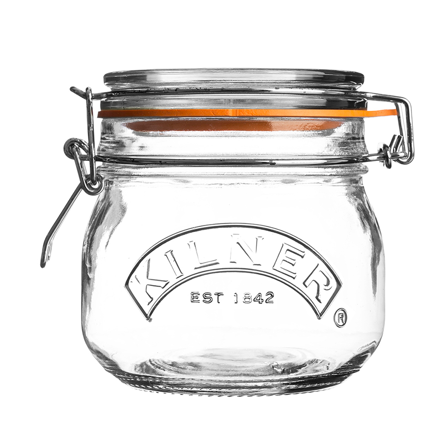 

Kilner Банка Clip Top 500 мл, Прозрачный