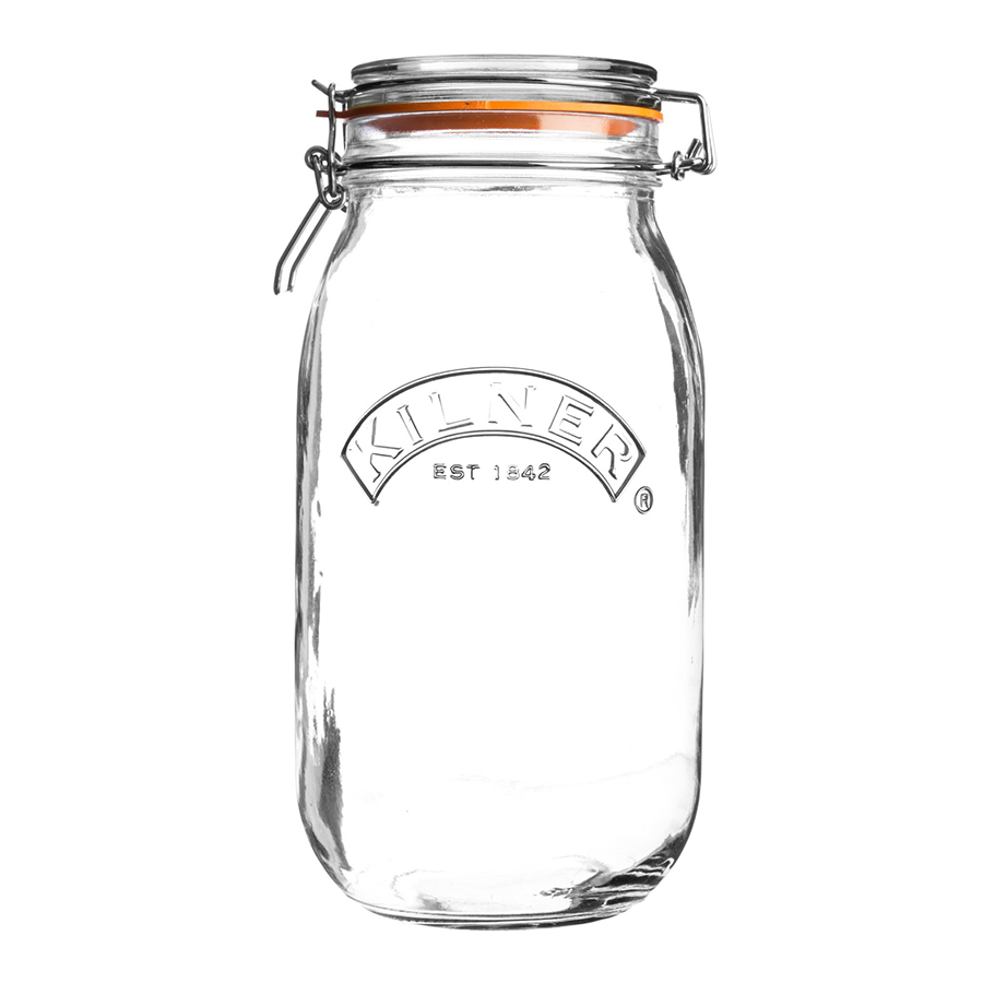 

Kilner Банка Clip Top 2 л, Прозрачный