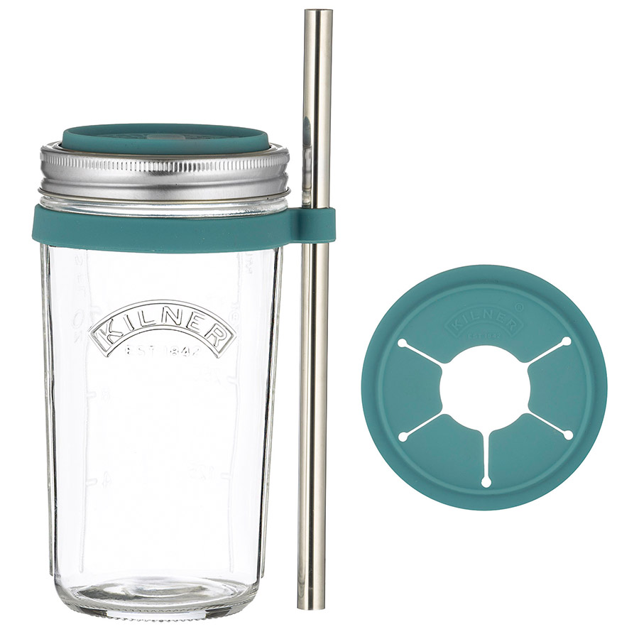 

Kilner Набор для приготовления смузи, Прозрачный/стальной