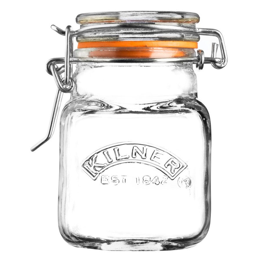 

Kilner Банка для специй Clip Top 70 мл, Прозрачный