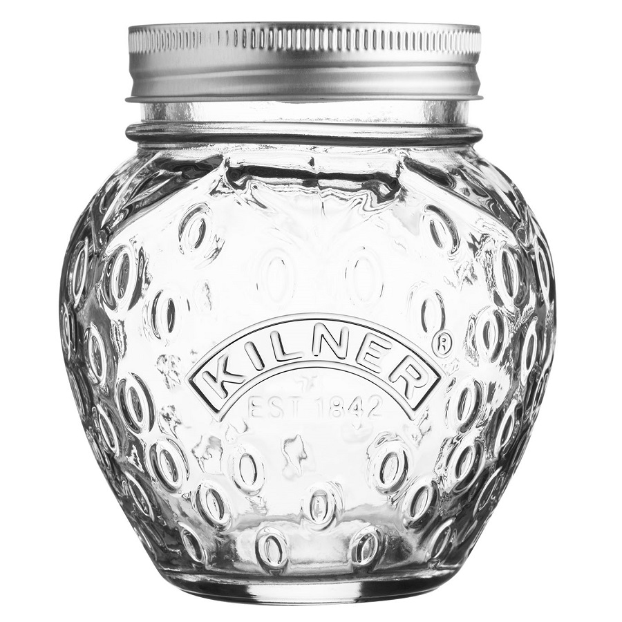 

Kilner Банка для заготовок 0,4 л клубника, Прозрачный