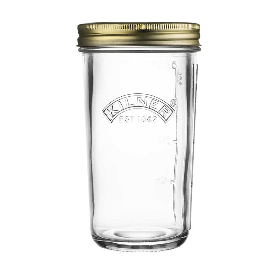 

Kilner Банка для консервирования с широким горлышком 500 мл, Прозрачный