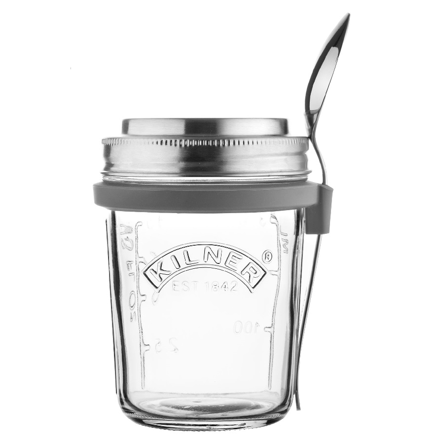 

Kilner Набор для завтрака с собой, Прозрачный