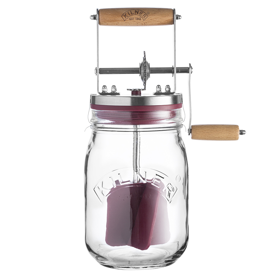 

Kilner Маслобойка ручная 27 х 11 см, Прозрачный