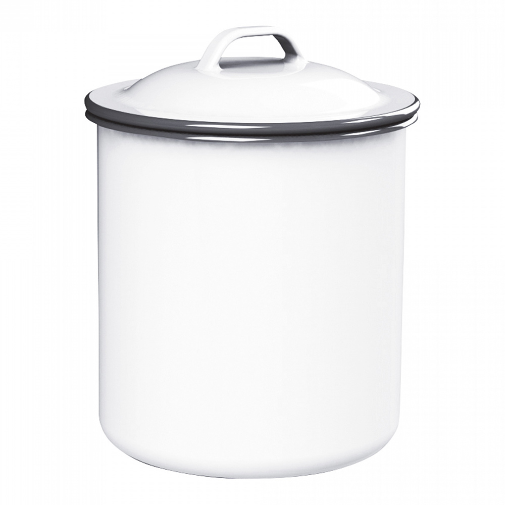 

Kitchen Craft Ёмкость для хранения Living Nostalgia Enamel, Белый