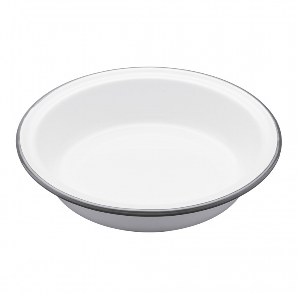 

Kitchen Craft Форма круглая Living Nostalgia Enamel 18см, Белый