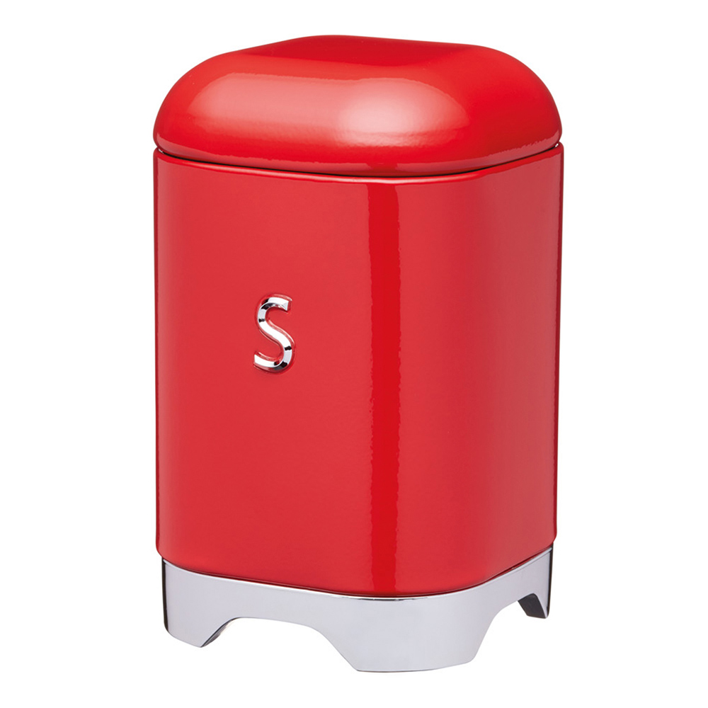 

Kitchen Craft Ёмкость для хранения сахара Lovello Retro red, Красный