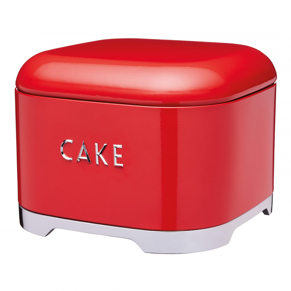 

Kitchen Craft Ёмкость для хранения пирожных Lovello Retro red, Красный