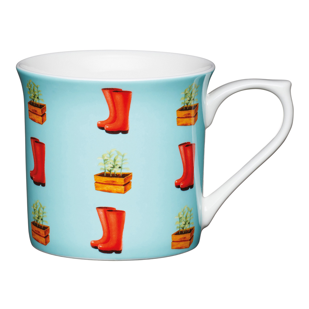 

Kitchen Craft Кружка WELLIES, Зеленый