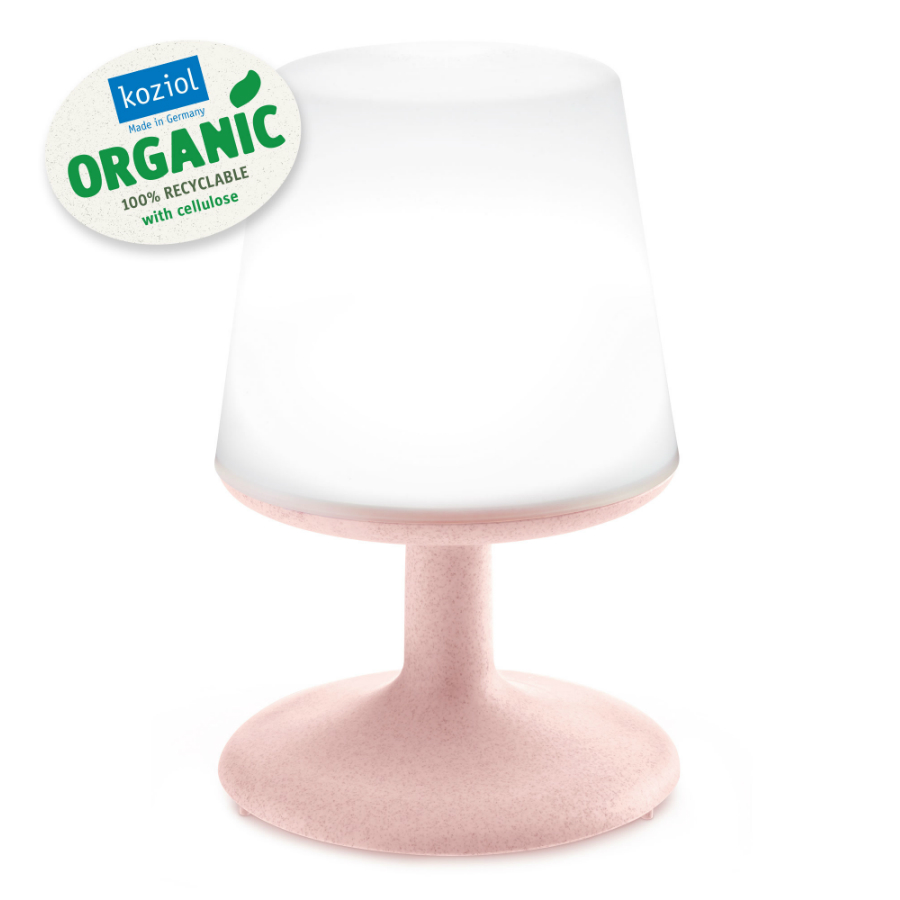

Koziol Лампа настольная light to go organic розовая, Розовый